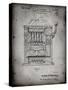 PP1125-Faded Grey Vintage Slot Machine 1932 Patent Poster-Cole Borders-Stretched Canvas