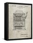 PP1125-Sandstone Vintage Slot Machine 1932 Patent Poster-Cole Borders-Framed Stretched Canvas