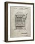 PP1125-Sandstone Vintage Slot Machine 1932 Patent Poster-Cole Borders-Framed Giclee Print