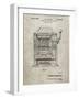 PP1125-Sandstone Vintage Slot Machine 1932 Patent Poster-Cole Borders-Framed Giclee Print