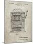 PP1125-Sandstone Vintage Slot Machine 1932 Patent Poster-Cole Borders-Mounted Giclee Print