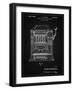 PP1125-Vintage Black Vintage Slot Machine 1932 Patent Poster-Cole Borders-Framed Giclee Print