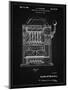 PP1125-Vintage Black Vintage Slot Machine 1932 Patent Poster-Cole Borders-Mounted Giclee Print