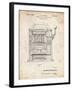 PP1125-Vintage Parchment Vintage Slot Machine 1932 Patent Poster-Cole Borders-Framed Giclee Print