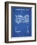 PP1126-Blueprint Vintage Table Radio Patent Poster-Cole Borders-Framed Giclee Print