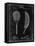 PP1127-Black Grunge Vintage Tennis Racket 1891 Patent Poster-Cole Borders-Framed Stretched Canvas