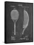 PP1127-Chalkboard Vintage Tennis Racket 1891 Patent Poster-Cole Borders-Framed Stretched Canvas