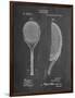 PP1127-Chalkboard Vintage Tennis Racket 1891 Patent Poster-Cole Borders-Framed Giclee Print