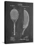 PP1127-Chalkboard Vintage Tennis Racket 1891 Patent Poster-Cole Borders-Stretched Canvas