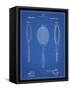 PP1128-Blueprint Vintage Tennis Racket Patent Poster-Cole Borders-Framed Stretched Canvas