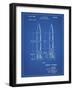 PP1129-Blueprint Von Braun Rocket Missile Patent Poster-Cole Borders-Framed Giclee Print