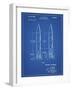 PP1129-Blueprint Von Braun Rocket Missile Patent Poster-Cole Borders-Framed Giclee Print