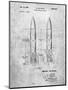 PP1129-Slate Von Braun Rocket Missile Patent Poster-Cole Borders-Mounted Giclee Print