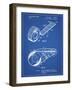 PP1133-Blueprint White Out Tape Patent Poster-Cole Borders-Framed Giclee Print