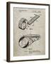 PP1133-Sandstone White Out Tape Patent Poster-Cole Borders-Framed Giclee Print