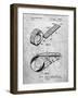 PP1133-Slate White Out Tape Patent Poster-Cole Borders-Framed Giclee Print