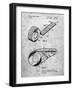 PP1133-Slate White Out Tape Patent Poster-Cole Borders-Framed Giclee Print