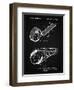 PP1133-Vintage Black White Out Tape Patent Poster-Cole Borders-Framed Giclee Print