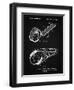 PP1133-Vintage Black White Out Tape Patent Poster-Cole Borders-Framed Giclee Print