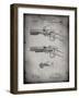 PP1135-Faded Grey Winchester Model 1890 Gun Patent-Cole Borders-Framed Giclee Print