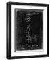 PP1137-Black Grunge Windmill 1906 Patent Poster-Cole Borders-Framed Giclee Print