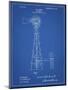 PP1137-Blueprint Windmill 1906 Patent Poster-Cole Borders-Mounted Premium Giclee Print