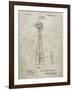 PP1137-Sandstone Windmill 1906 Patent Poster-Cole Borders-Framed Giclee Print