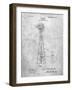 PP1137-Slate Windmill 1906 Patent Poster-Cole Borders-Framed Giclee Print