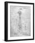 PP1137-Slate Windmill 1906 Patent Poster-Cole Borders-Framed Giclee Print