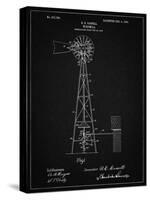 PP1137-Vintage Black Windmill 1906 Patent Poster-Cole Borders-Stretched Canvas