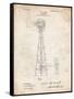 PP1137-Vintage Parchment Windmill 1906 Patent Poster-Cole Borders-Framed Stretched Canvas