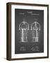 PP1138-Black Grid Wine Cooler 1893 Patent Poster-Cole Borders-Framed Giclee Print