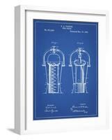 PP1138-Blueprint Wine Cooler 1893 Patent Poster-Cole Borders-Framed Giclee Print