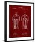 PP1138-Burgundy Wine Cooler 1893 Patent Poster-Cole Borders-Framed Giclee Print