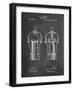 PP1138-Chalkboard Wine Cooler 1893 Patent Poster-Cole Borders-Framed Giclee Print