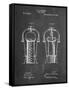 PP1138-Chalkboard Wine Cooler 1893 Patent Poster-Cole Borders-Framed Stretched Canvas