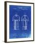 PP1138-Faded Blueprint Wine Cooler 1893 Patent Poster-Cole Borders-Framed Giclee Print