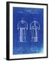 PP1138-Faded Blueprint Wine Cooler 1893 Patent Poster-Cole Borders-Framed Giclee Print