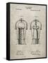 PP1138-Sandstone Wine Cooler 1893 Patent Poster-Cole Borders-Framed Stretched Canvas