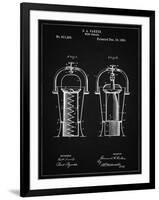 PP1138-Vintage Black Wine Cooler 1893 Patent Poster-Cole Borders-Framed Giclee Print