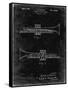 PP1140-Black Grunge York Trumpet 1939 Patent Poster-Cole Borders-Framed Stretched Canvas