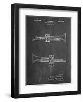 PP1140-Chalkboard York Trumpet 1939 Patent Poster-Cole Borders-Framed Giclee Print
