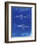 PP1140-Faded Blueprint York Trumpet 1939 Patent Poster-Cole Borders-Framed Premium Giclee Print