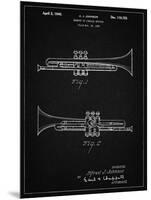 PP1140-Vintage Black York Trumpet 1939 Patent Poster-Cole Borders-Mounted Giclee Print