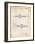 PP1140-Vintage Parchment York Trumpet 1939 Patent Poster-Cole Borders-Framed Giclee Print