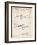PP1140-Vintage Parchment York Trumpet 1939 Patent Poster-Cole Borders-Framed Giclee Print