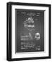 PP1141-Black Grid Zephyr Train Patent Poster-Cole Borders-Framed Giclee Print