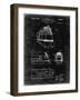 PP1141-Black Grunge Zephyr Train Patent Poster-Cole Borders-Framed Giclee Print