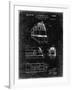 PP1141-Black Grunge Zephyr Train Patent Poster-Cole Borders-Framed Giclee Print