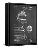 PP1141-Chalkboard Zephyr Train Patent Poster-Cole Borders-Framed Stretched Canvas